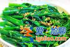白灼菜心的做法？