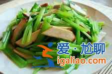 芹菜香干怎么做？
