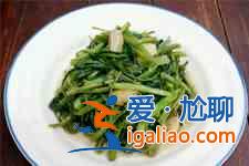 蒜泥空心菜怎么炒？