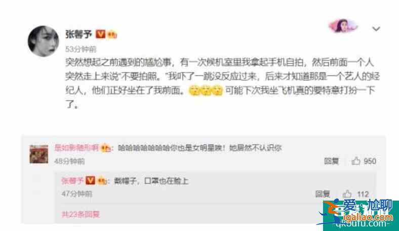 張馨予被當粉絲 網友：大明星竟然沒被認出來？