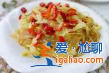 圓白菜炒粉絲的做法？