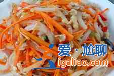 胡蘿卜炒肉？