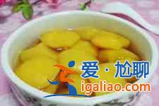 自制黃桃罐頭？