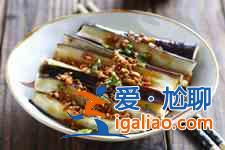 蒜茄子的做法？