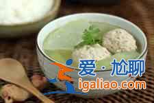 冬瓜丸子湯的做法？