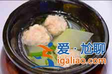 冬瓜丸子湯的做法？
