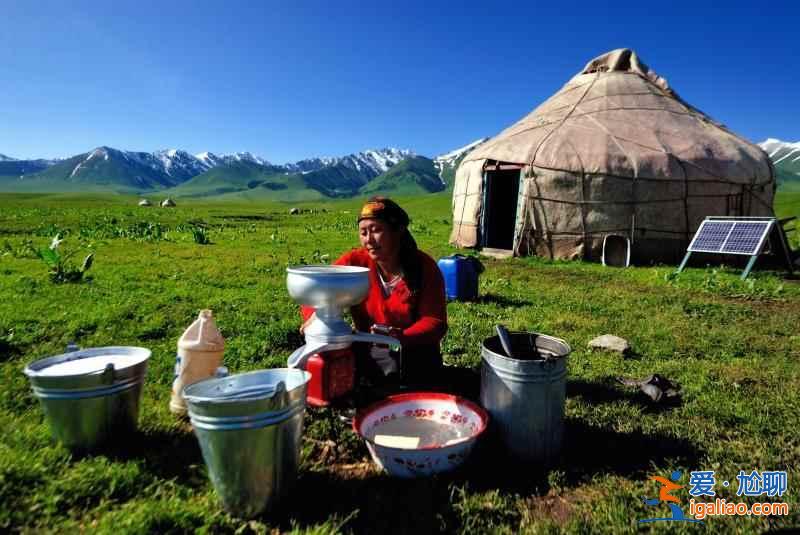 【草原自駕游】太陽舍不得下山的伊犁草原？