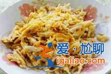 炒金針菇？