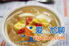 雞蛋銀耳湯的做法？