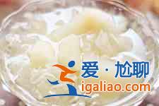雪梨銀耳湯？