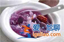 銀耳紫薯湯？