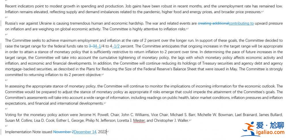 加息幅度降至50基點 點陣圖路徑明顯拔高? 加息幅度降至50基點 點陣圖路徑明顯拔高?