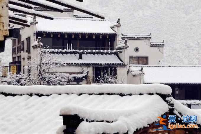 不談油菜花,來看看下雪的婺源有多美?。? alt=