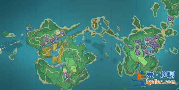 原神鳴草位置分布圖分享 鳴草采集點地圖位置坐標大全？