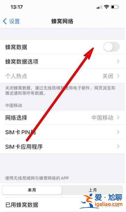蘋果12數(shù)據(jù)網(wǎng)絡(luò)在哪？
