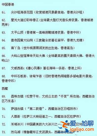 全國各省市免費景點盤點（2015最新版）？