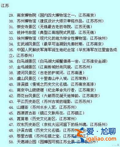 全國各省市免費景點盤點（2015最新版）？