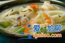 海鮮疙瘩湯的做法？