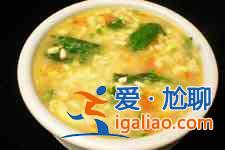 疙瘩湯的家常做法？