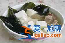 豆腐海帶的做法大全？