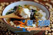 如何制作豆腐腦？