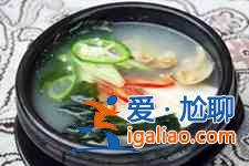豆腐海帶湯？