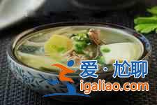 豆腐海帶湯？