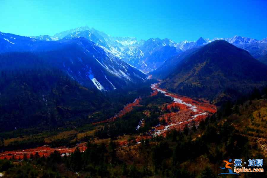 世界第一紅石灘：絕美海螺溝？