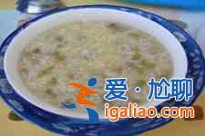 綠豆小米粥的做法？