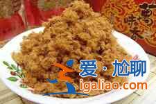 如何自制肉松？