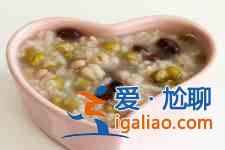 紅豆綠豆粥？