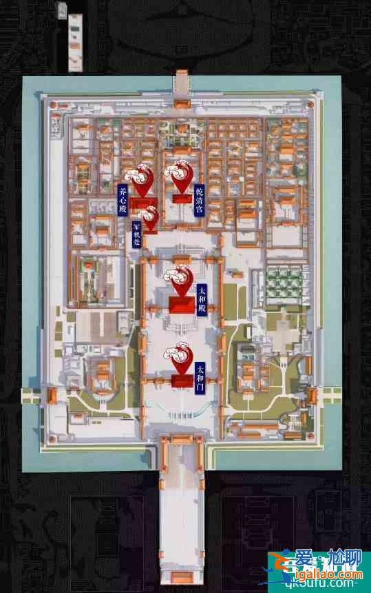 故宮養心殿平面圖 故宮養心殿文物介紹? 故宮養心殿平面圖 故宮養心殿文物介紹?