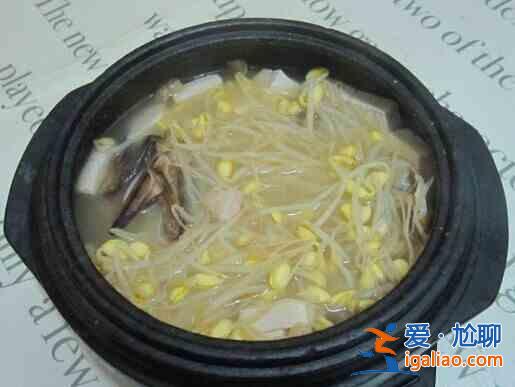 豆芽湯的做法？