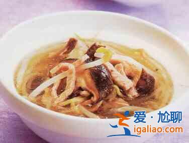 豆芽湯的做法？