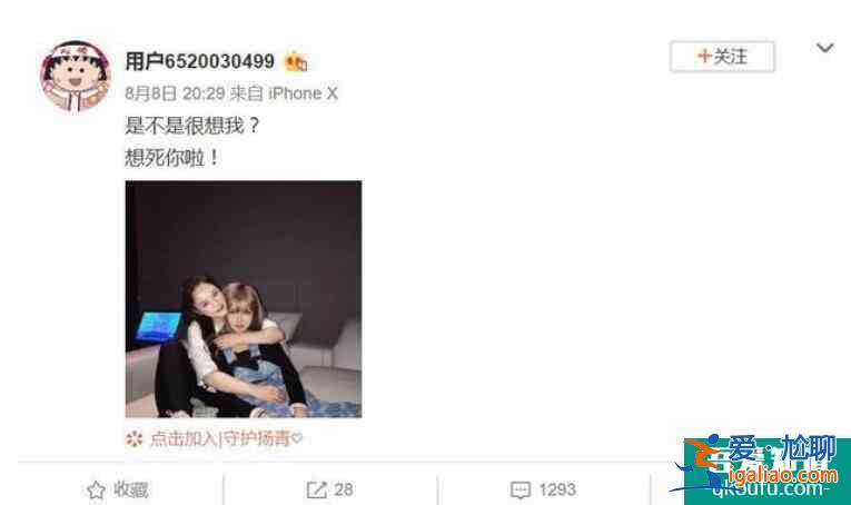 周揚(yáng)青曬與阿嬌合影 兩人親密摟著感情相當(dāng)好? 周揚(yáng)青曬與阿嬌合影 兩人親密摟著感情相當(dāng)好?