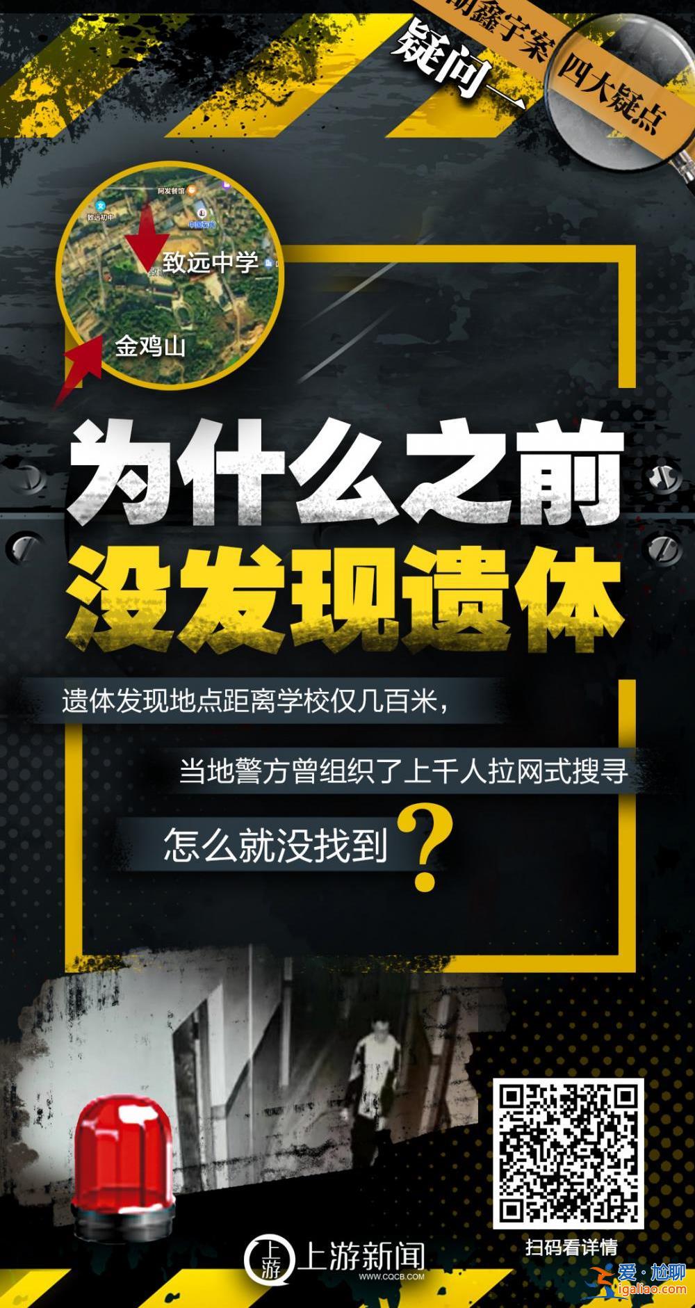 海報(bào) | 胡鑫宇案四大疑點(diǎn)！錄音筆有何秘密？真實(shí)死亡時(shí)間？？