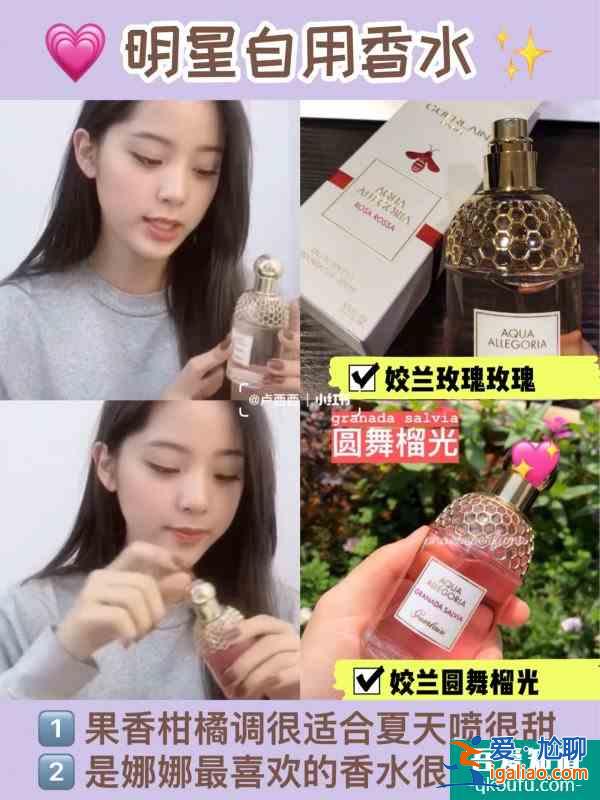 明星同款自用香水get愛豆同款香？