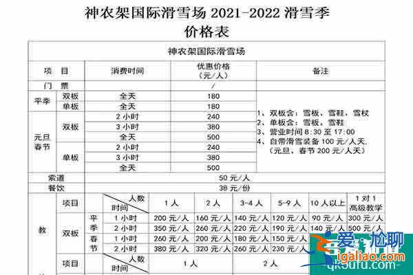 2021年神農(nóng)架滑雪場(chǎng)開(kāi)放時(shí)間 神農(nóng)架滑雪場(chǎng)門(mén)票多少錢(qián)？