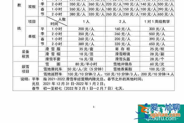 2021年神農(nóng)架滑雪場(chǎng)開(kāi)放時(shí)間 神農(nóng)架滑雪場(chǎng)門(mén)票多少錢(qián)？