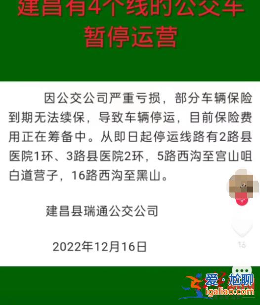 多地出現部分公交線路、公交公司停運 原因均為虧損嚴重 如何破局？？