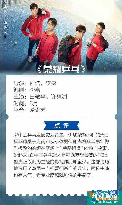 8月待播劇前瞻：一切只為預測，以實際播出為準？