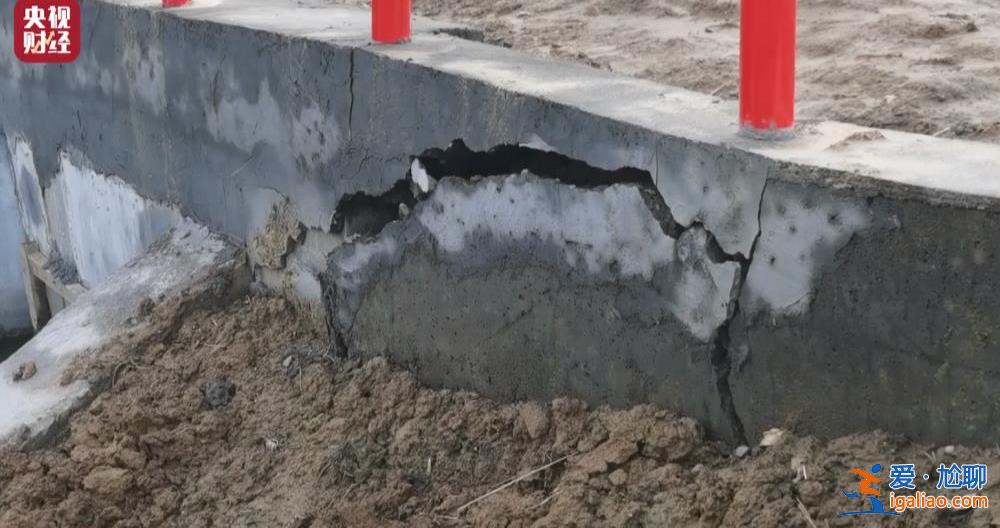 鹽城濱海高標準農田 竟用“非標”材料？
