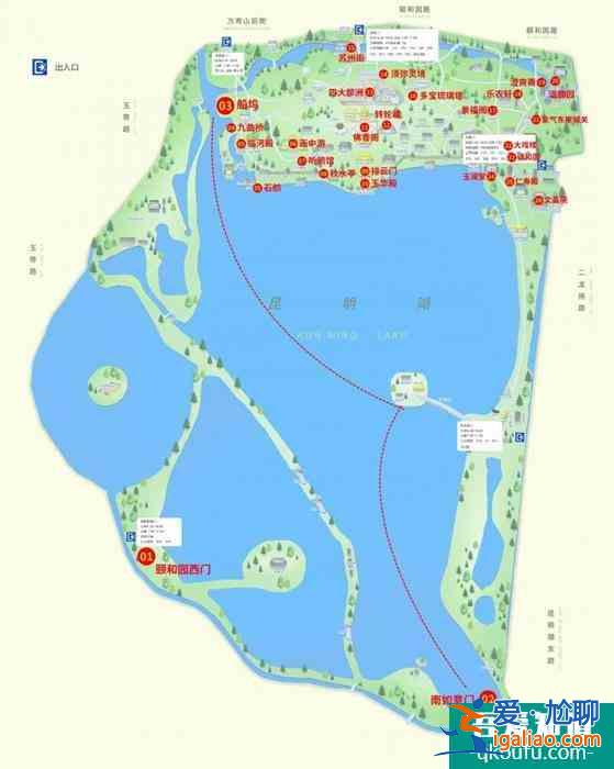 頤和園游玩線路介紹？