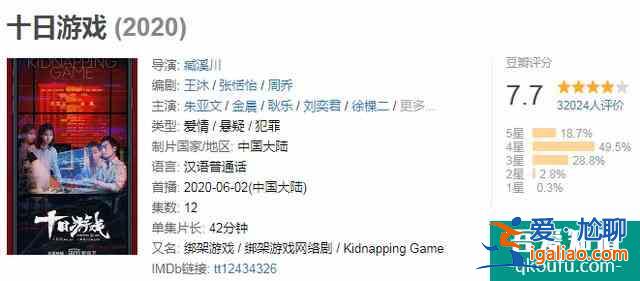 多重反轉的《十日游戲》，迷霧劇場的開篇，合格了嗎？？
