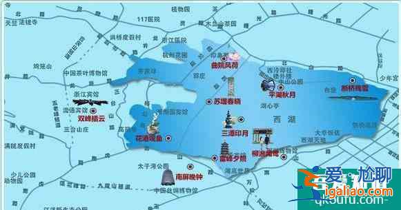 杭州西湖旅游攻略(附路線圖)？