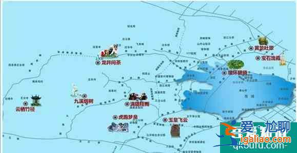 杭州西湖旅游攻略(附路線圖)？