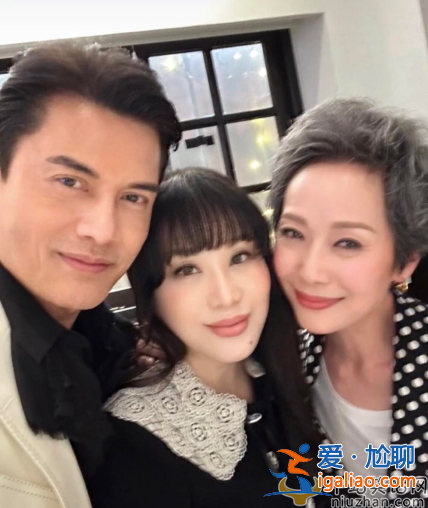 葉童當眾親吻呂良偉!富婆嬌妻不吃醋 網友大贊該死的友誼