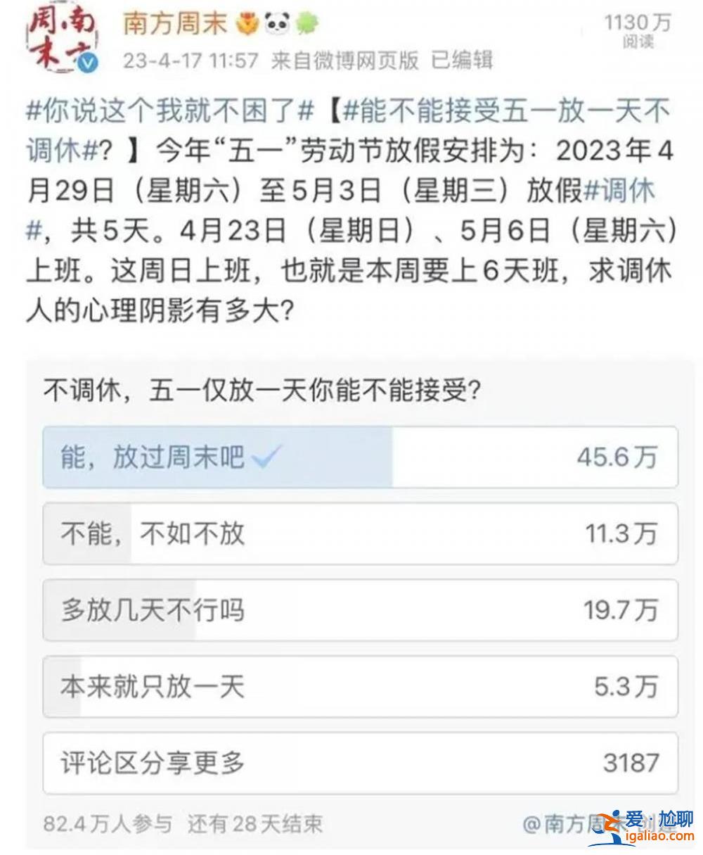 讓勞動者多放幾天假 天塌不下來？