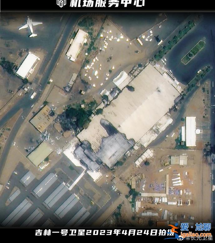 蘇丹喀土穆國際機場的停機坪上 有多架飛機被炸毀？
