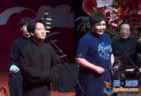 郭德綱老婆王惠近照曝光!染綠頭發容貌大變 郭麒麟叫媽顯謙卑